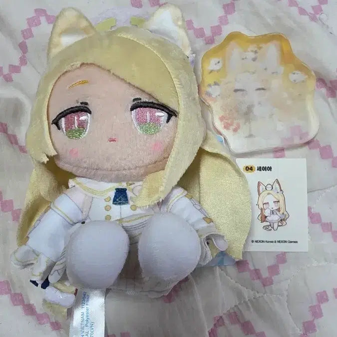 [BUNJANG] Blue Archive Seia Plush Doll, Mini Plush, Tteokbokki Sticker, Acrylic Corotto / 블루아카이브 세이아 봉제인형 띠부씰 아크릴 코롯토