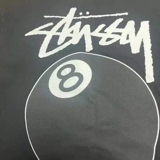 [BUNJANG] Stussy 8 Ball Crewneck Sweatshirt / 스투시 8볼 크루넥 맨투맨