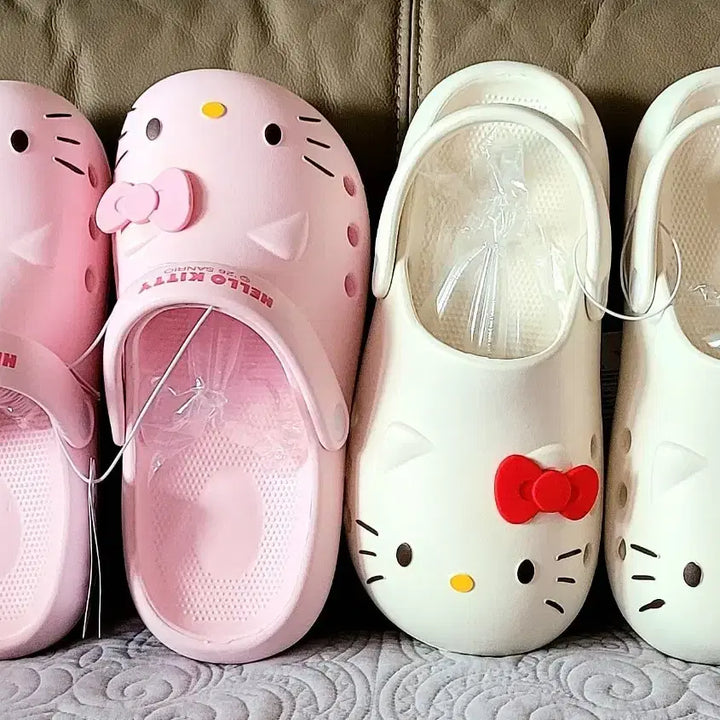 [BUNJANG] Sanrio Hello Kitty Crocs-Style Sandals (Sealed) / 산리오 정품 헬로키티 크록스st 샌들(미개봉새상품)