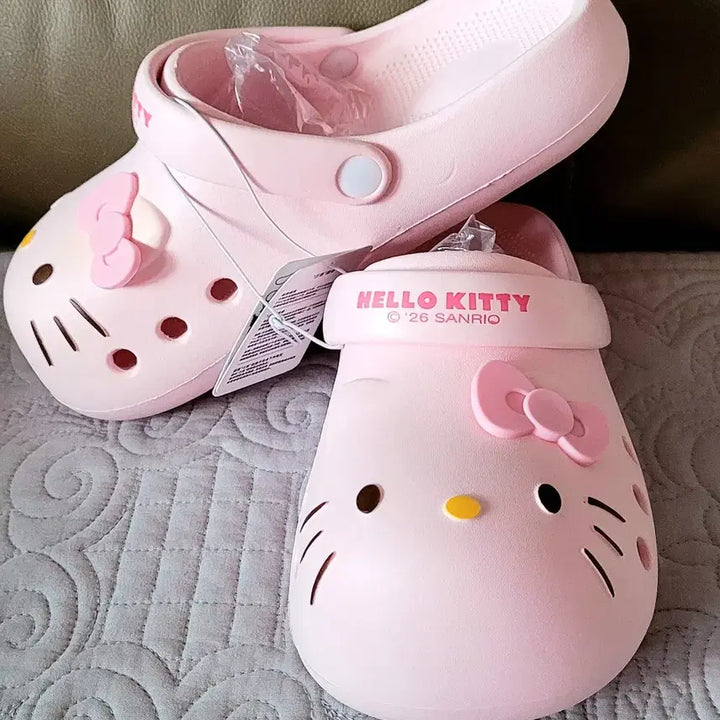 [BUNJANG] Sanrio Hello Kitty Crocs-Style Sandals (Sealed) / 산리오 정품 헬로키티 크록스st 샌들(미개봉새상품)
