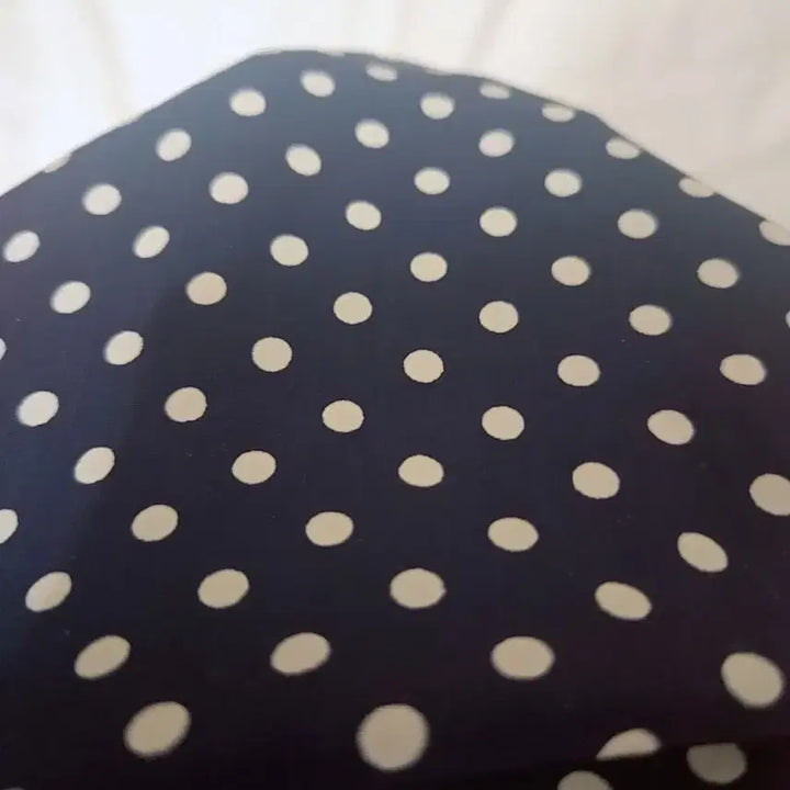 [BUNJANG] Polka Dot Sleeveless Dress Navy / 나시원피스 땡땡이 여름 바캉스 여행 데이트 냉장고원피스 편한원피스 네이비