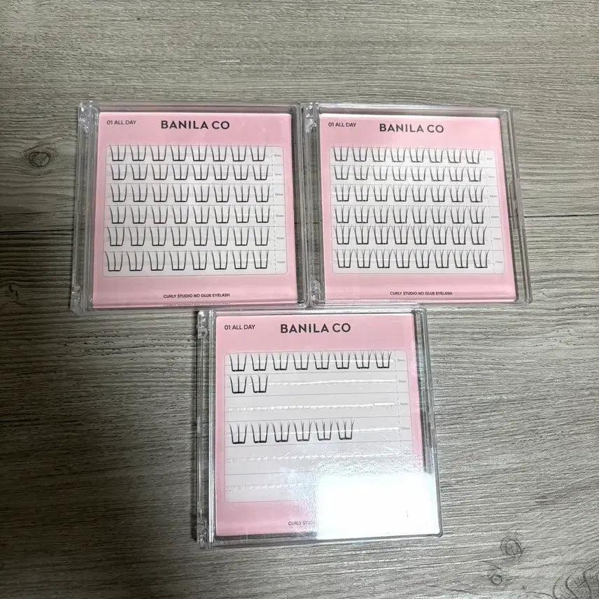 [BUNJANG] Banila Co. All Day No Glue Eyelashes (2 Pack) / 바닐라코 노글루 속눈썹 올데이