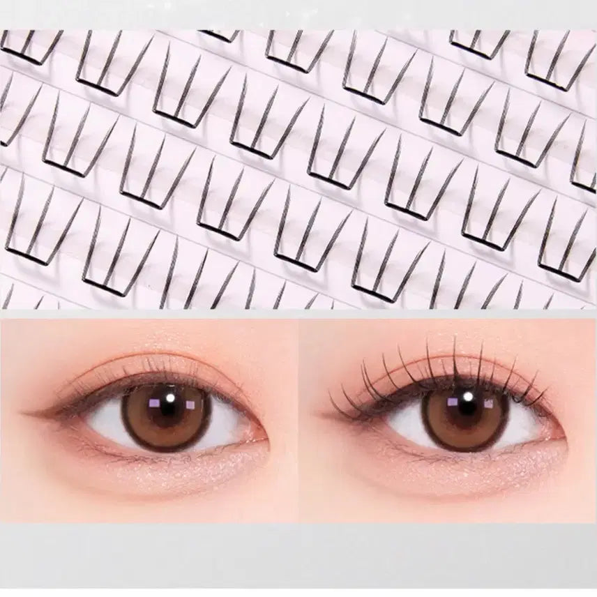 [BUNJANG] Banila Co. All Day No Glue Eyelashes (2 Pack) / 바닐라코 노글루 속눈썹 올데이