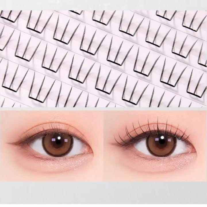 [BUNJANG] Banila Co. All Day No Glue Eyelashes (2 Pack) / 바닐라코 노글루 속눈썹 올데이