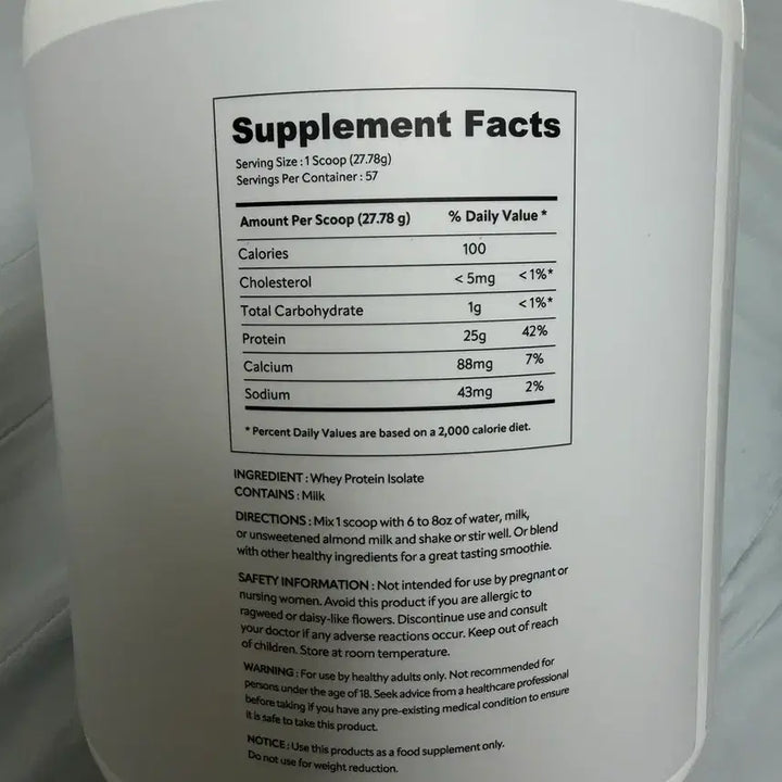 [BUNJANG] Monsterzym MD Whey Isolate Protein Powder / 몬스터짐 단백질 프로틴 MD 웨이 아이솔레이트