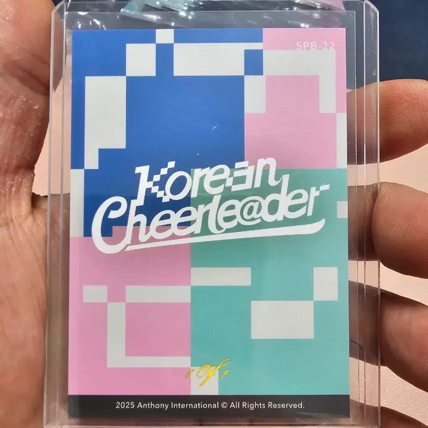 [BUNJANG] Park Sung Eun Cheerleader 1 of 1 Autograph Card / 치어리더 박성은 1of1 인쇄오토