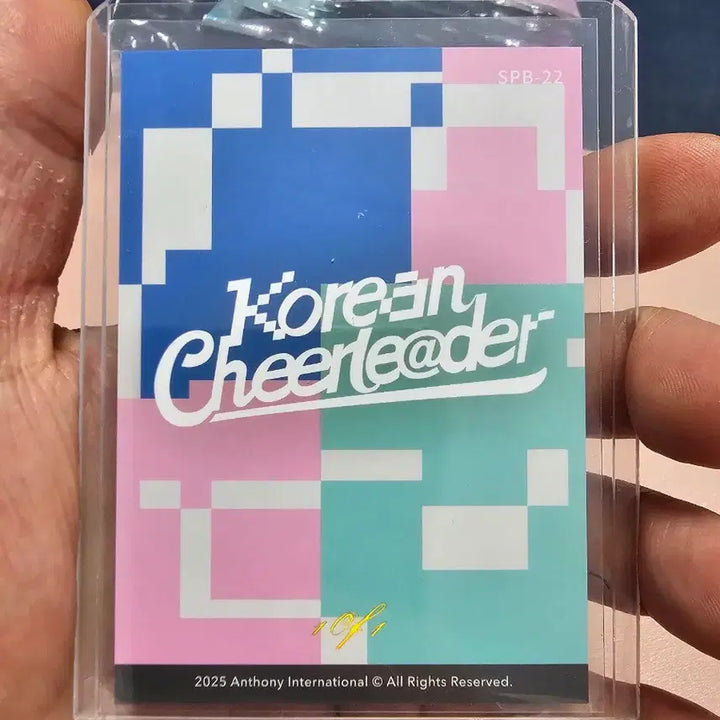 [BUNJANG] Park Sung Eun Cheerleader 1 of 1 Autograph Card / 치어리더 박성은 1of1 인쇄오토