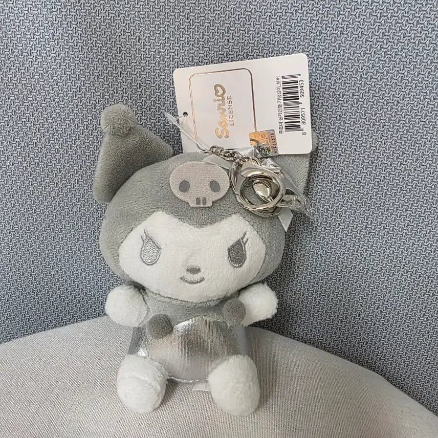 [BUNJANG] Sanrio Kuromi Doll Keychain 13cm (Genuine, New) / 정품_새상품)산리오 쿠로미 인형 키링 실버 키링 13cm