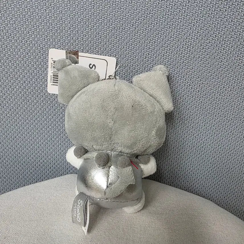 [BUNJANG] Sanrio Kuromi Doll Keychain 13cm (Genuine, New) / 정품_새상품)산리오 쿠로미 인형 키링 실버 키링 13cm