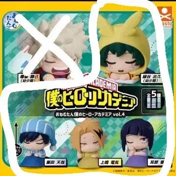 [BUNJANG] My Hero Academia Childhood Onesies Set / 나의 히어로 아카데미아 유년기 오네무탄 4종 미개봉 일괄 히로아카 나히아