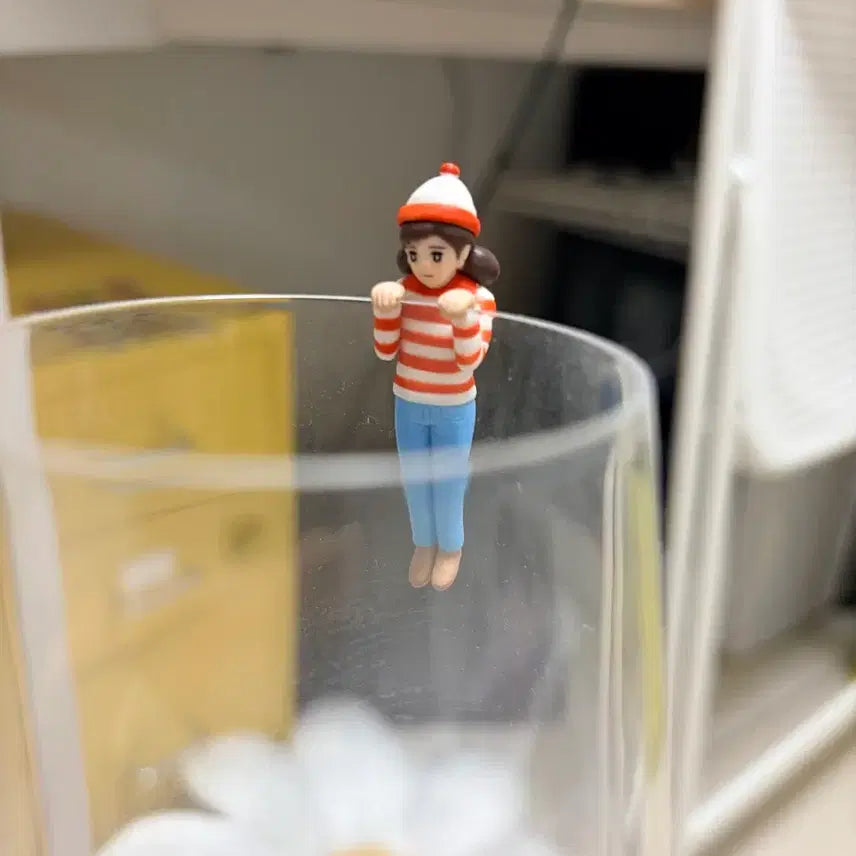 [BUNJANG] Find Wally! Fuchiko Cup Figure / 후치코 월리를찾아라 컵장식