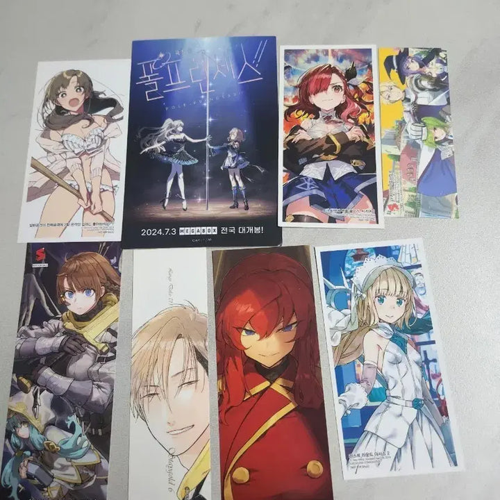 [BUNJANG] Light Novel Bonus Bookmark Set / 라노벨 특전 부록 책갈피 팝니다(6)