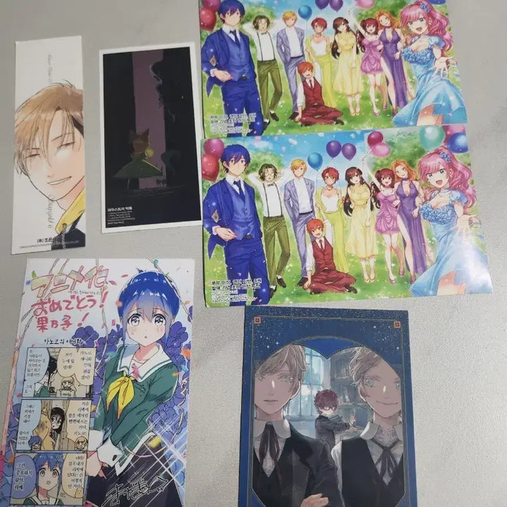 [BUNJANG] Light Novel Exclusive Bonus Bookmark Set / 라노벨 특전 부록 책갈피 팝니다(7)
