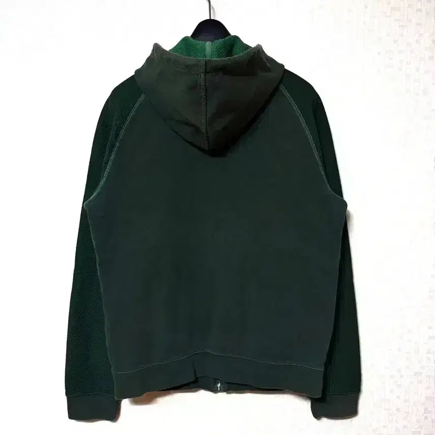 [BUNJANG] Lacoste Training Hooded Zip-Up Jacket Deep Green / [S,90]라코스테 트레이닝 후드집업 자켓 딥그린