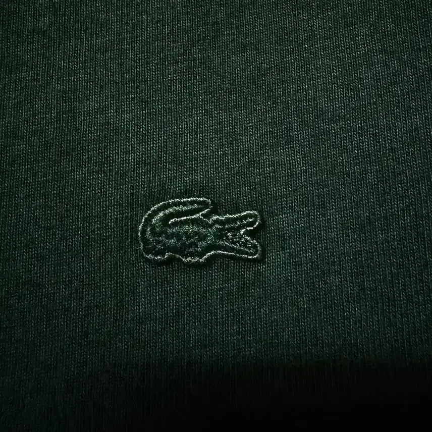 [BUNJANG] Lacoste Training Hooded Zip-Up Jacket Deep Green / [S,90]라코스테 트레이닝 후드집업 자켓 딥그린