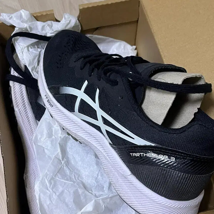 [BUNJANG] Asics Tarther RP 3 Running Shoes Black Size 240 / 아식스 타사RP3 240