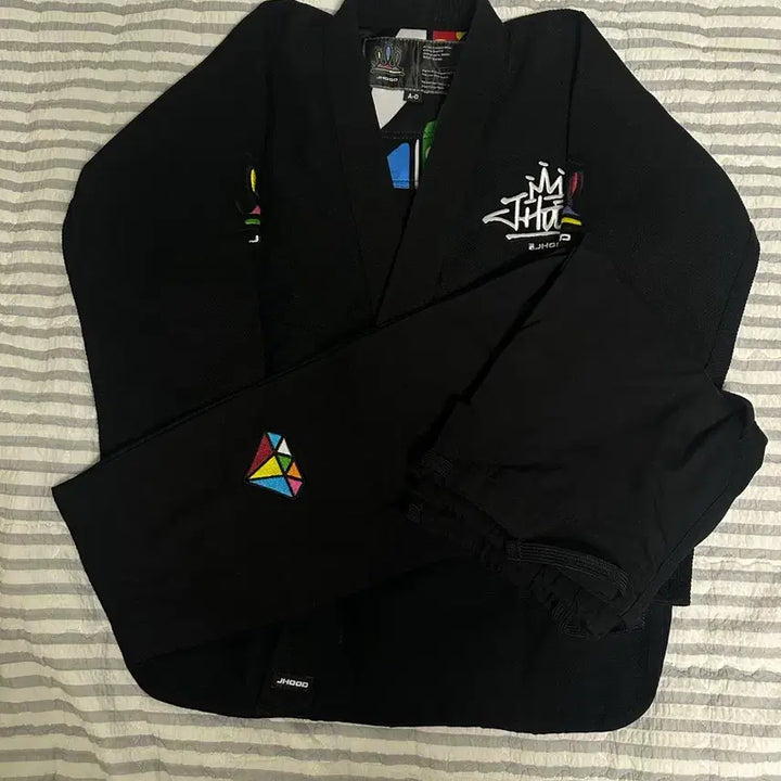 [BUNJANG] Jhood x Koma Jiu Jitsu Gi Black A0 / [2회 착용] Jhood x 코마 주짓수 도복 A0