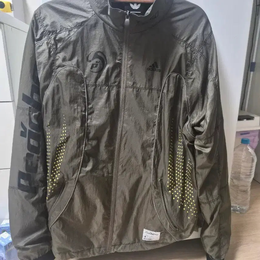 [BUNJANG] Adidas x Fetchis Collaboration Windbreaker Jacket L / 아디다스 페치스 콜라보 바람막이 L