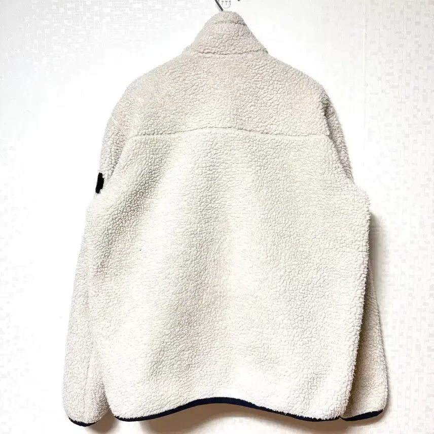 [BUNJANG] National Geographic Zip-Up Fleece Jacket (M) / [M,95]내셔널지오그래픽 와펜 후리스 플리스 자켓