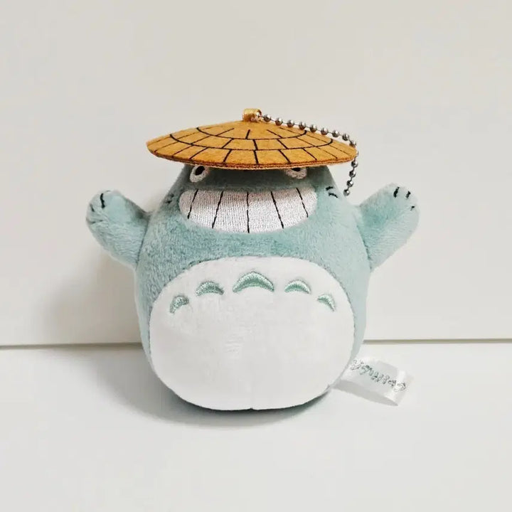 [BUNJANG] Nagoya Ghibli Park Limited Totoro Hat Doll Keychain / 나고야 지브리파크 한정 토토로 삿갓 민트 인형 키링