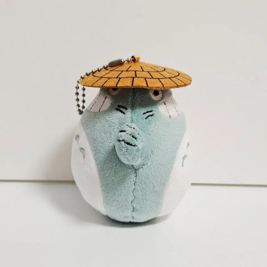 [BUNJANG] Nagoya Ghibli Park Limited Totoro Hat Doll Keychain / 나고야 지브리파크 한정 토토로 삿갓 민트 인형 키링