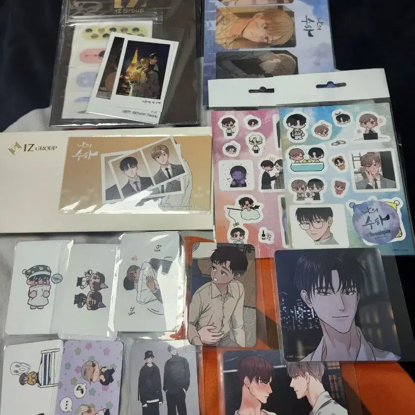 [BUNJANG] My Companion Character Collection Book Photocard Goods Set / 나의 수하  투니크 콜카 비서일지 방포 포토카드 굿즈 세트