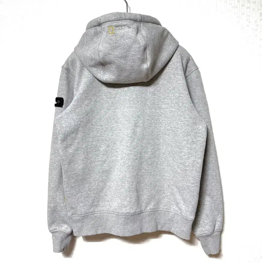 [BUNJANG] National Geographic Zip-Up Hoodie Jacket (Size S) / [S,90]내셔널지오그래픽 와펜 후드집업 자켓