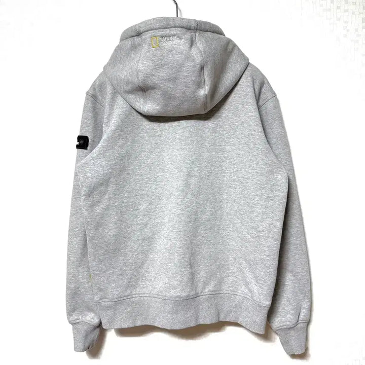 [BUNJANG] National Geographic Zip-Up Hoodie Jacket (Size S) / [S,90]내셔널지오그래픽 와펜 후드집업 자켓