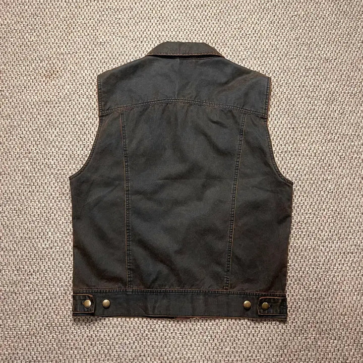 [BUNJANG] Obei Vintage Denim Vest (M) / 오베이 빈티지 데님 베스트 M
