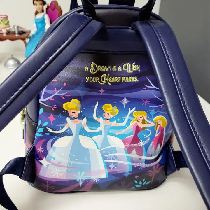[BUNJANG] Disney Cinderella Castle Backpack / Disney 디즈니 신데렐라 캐슬 백팩