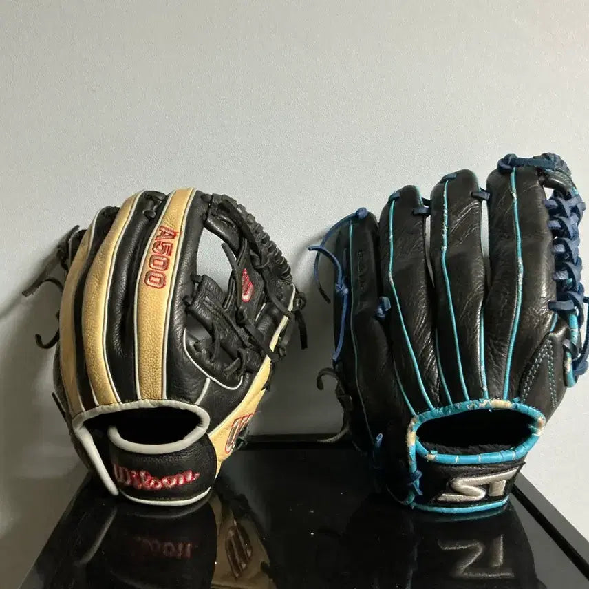 [BUNJANG] Wilson A500 Baseball Glove Bundle Set / 윌슨 A500 야구 글러브 스톰 글러브 일괄판매