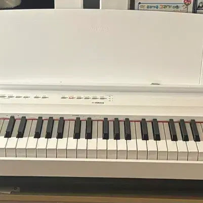 [BUNJANG] Yamaha P-105 Digital Piano White / YAMAHA P-105 야마하 디지털 피아노 건반 화이트