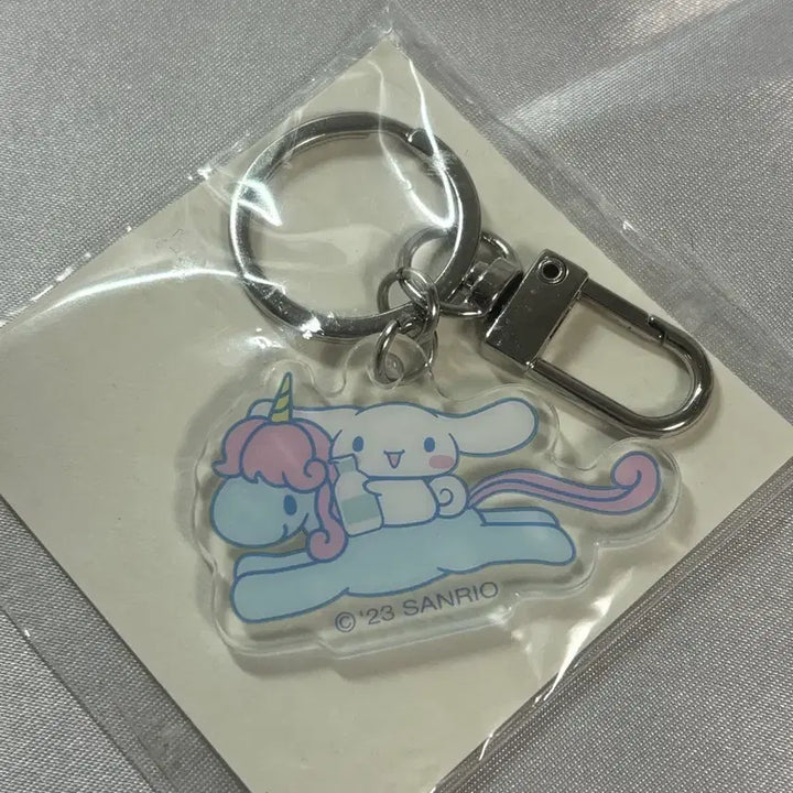 [BUNJANG] Sanrio x Illiyoon Cinnamoroll Unicorn Acrylic Keyring / 산리오 일리윤 시나모롤 유니콘 아크릴 키링