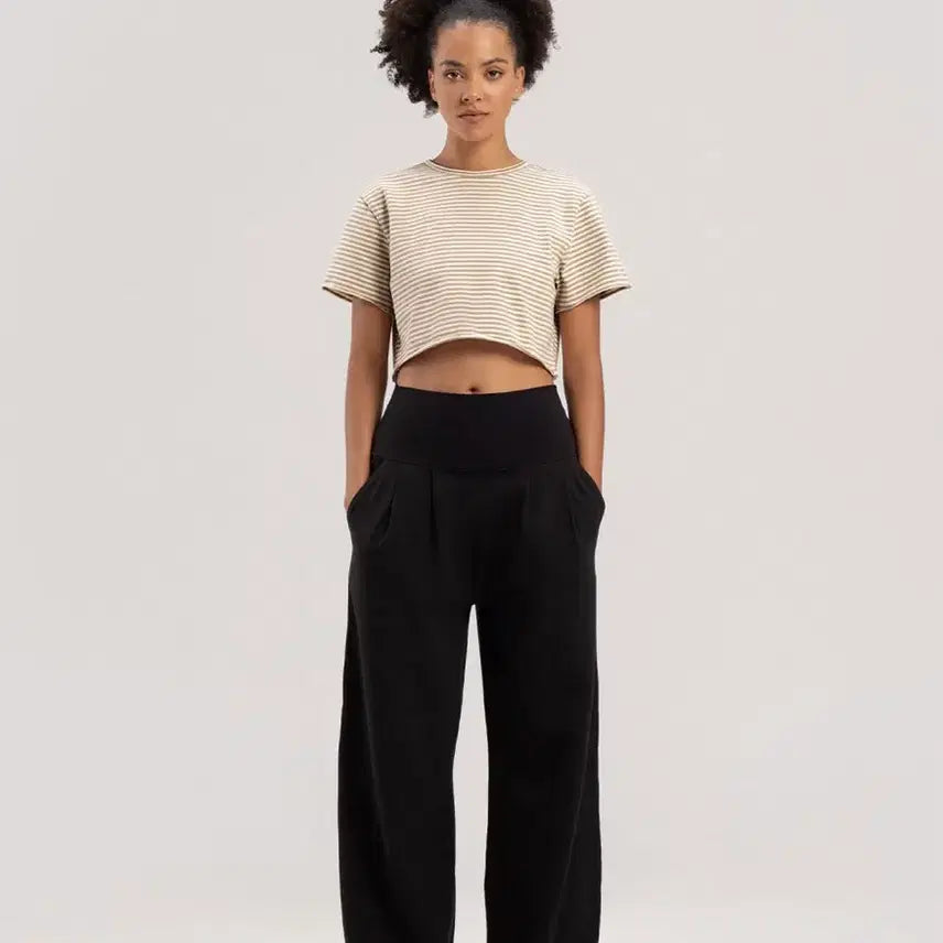 [BUNJANG] BuddyMoodra Fortune Straight Pants - Black (Size S) / (새상품) 부디무드라 포춘 스트레이트 팬츠 S