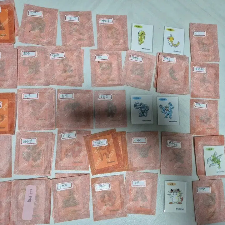 [BUNJANG] Pokemon Artwork Sticker Trading / 포켓몬 아트워크 띠부씰 교환