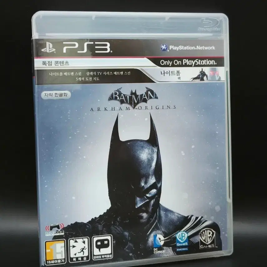 [BUNJANG] PlayStation 3 (PS3) Batman: Arkham Origins Korean Edition / 플스3, PS3정발 한글 배트맨 아캄 오리진 어둠의 기사 등장