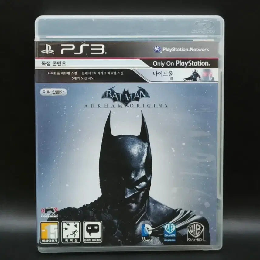 [BUNJANG] PlayStation 3 (PS3) Batman: Arkham Origins Korean Edition / 플스3, PS3정발 한글 배트맨 아캄 오리진 어둠의 기사 등장