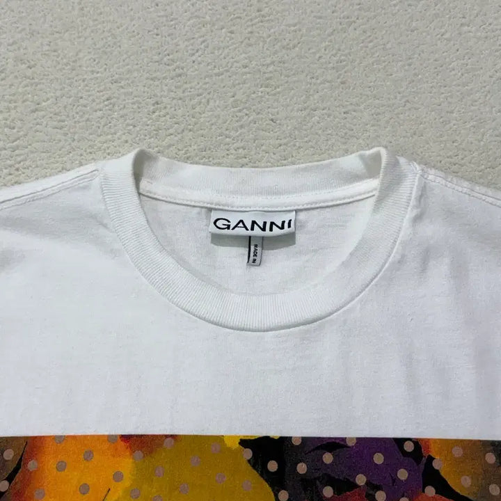 [BUNJANG] Ganni Printed T-Shirt Size S / GANNI 가니 프린팅 티셔츠 S 사이즈