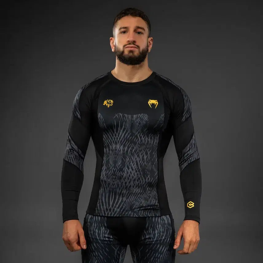[BUNJANG] Venum Khamzat Chimaev Long Sleeve Rashguard / 베넘 치마예프 긴팔 래쉬가드 구매합니다 (L)