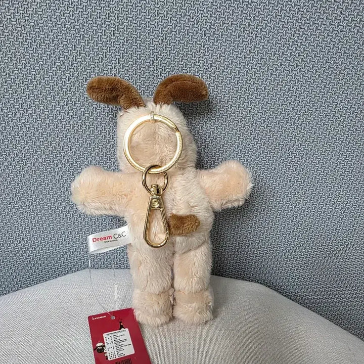 [BUNJANG] Wallace &amp; Gromit Dog Mini Keyring Plush 12cm / 새상품) 월레스와 그로밋 강아지 미니 키링인형 12cm
