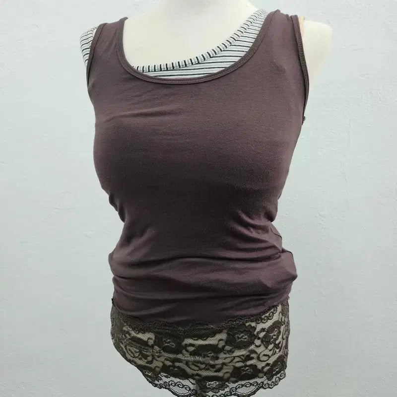 [BUNJANG] Italy Sleeveless Cotton Top Women&