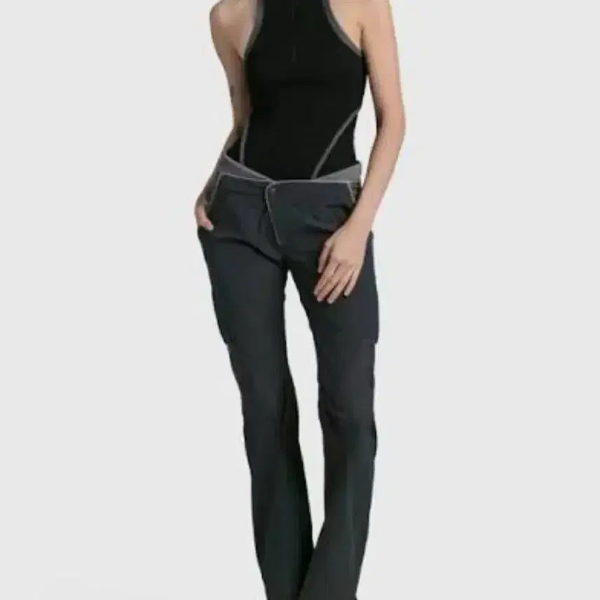 [BUNJANG]  Hyein Seo Low-Rise Bootcut Pants Size 1 / 혜인서 로우라이즈 팬츠 1사이즈