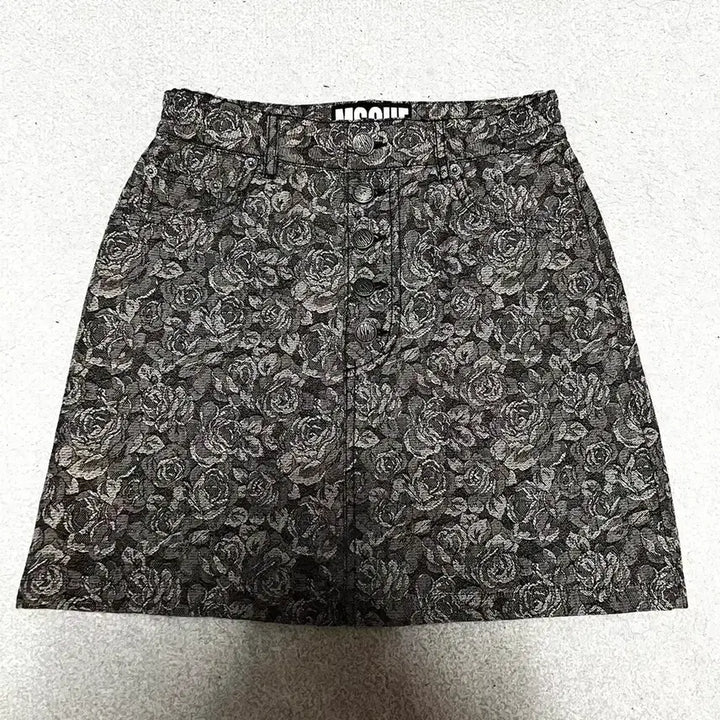 [BUNJANG] MSCHF Jacquard Skirt (S) / [S,90]미스치프 여성 쟈카드 스커트 치마