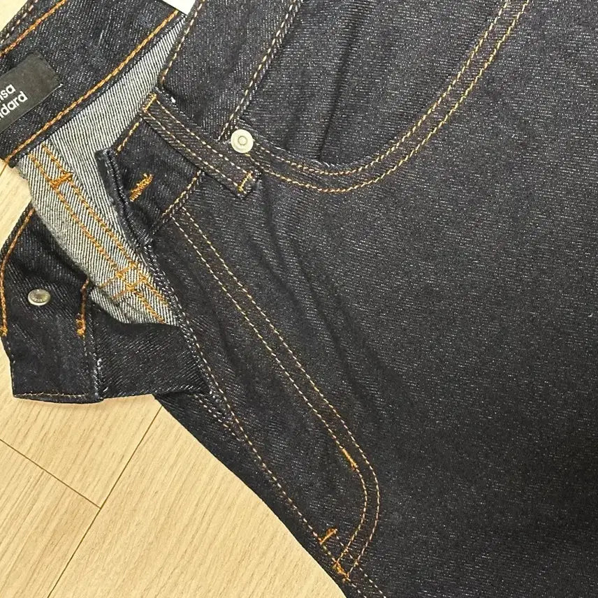[BUNJANG] Musinsa Standard Straight Denim Indigo (Size 34) / 무신사 스트레이트 데님 인디고 34