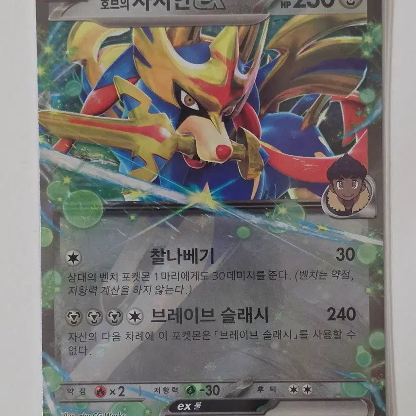 [BUNJANG] Pokemon Card Zamazenta ex RR 069/100 / 포켓몬 카드 호브의 자시안 ex rr 069/100
