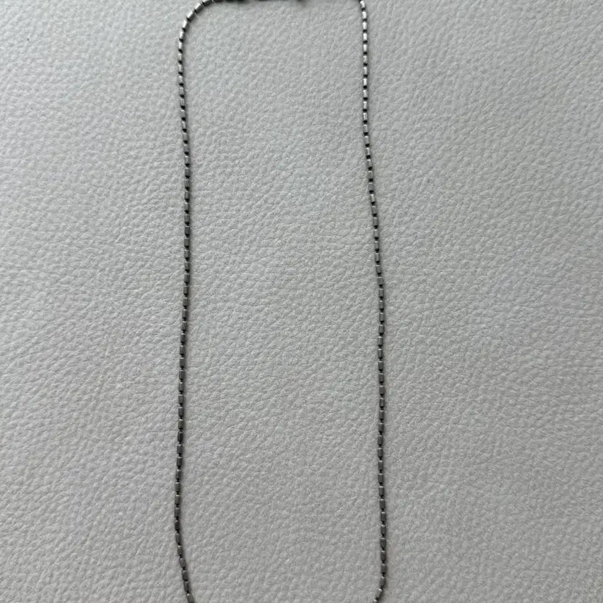 [BUNJANG] Eoustudio Silver Chain Necklace (45cm) / Eoustudio 실버 체인 목걸이(45cm) 인플루언서 우연PICK