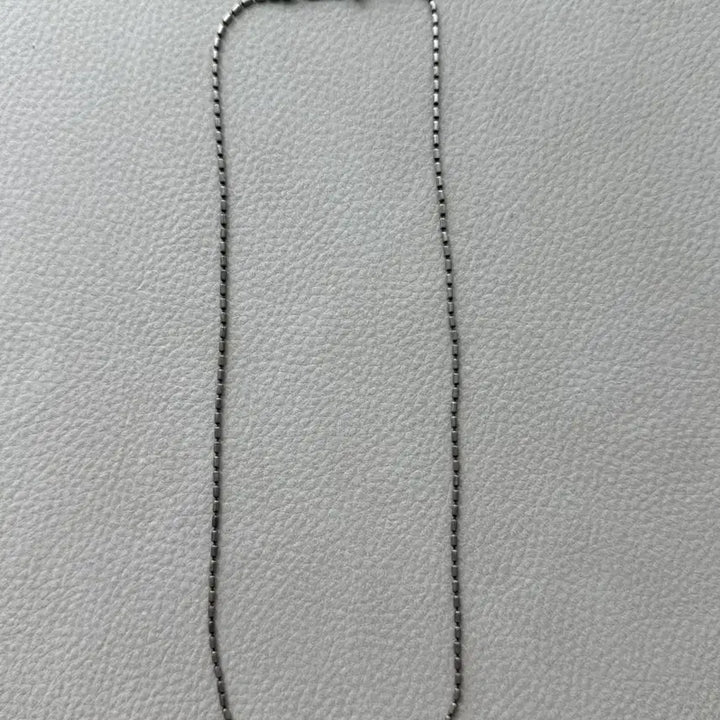 [BUNJANG] Eoustudio Silver Chain Necklace (45cm) / Eoustudio 실버 체인 목걸이(45cm) 인플루언서 우연PICK