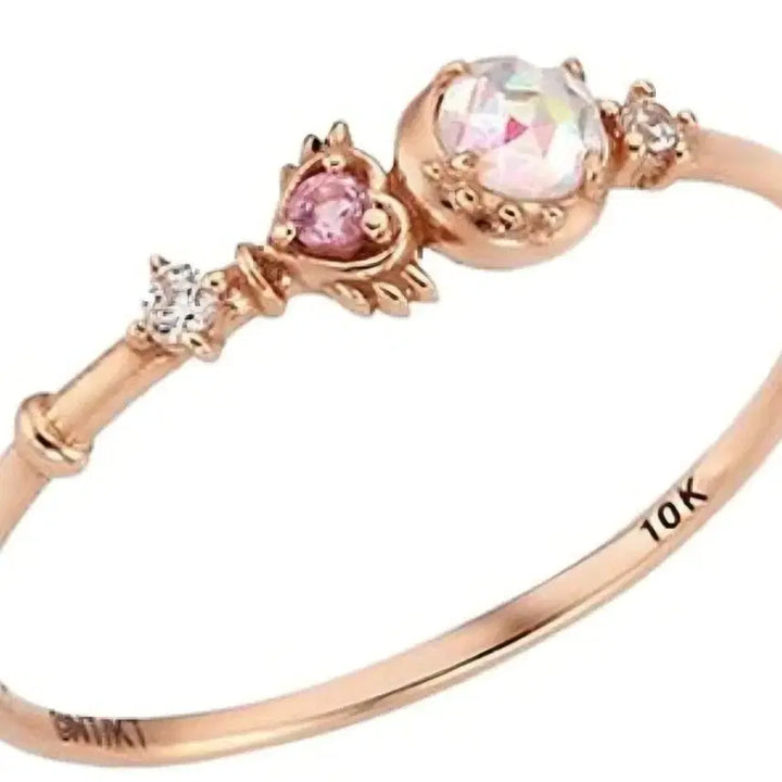 [BUNJANG] Lloyd Sailor Moon 10K Rose Gold Jewelry Set / 세일러문 10k 골드 세트  (로이드)