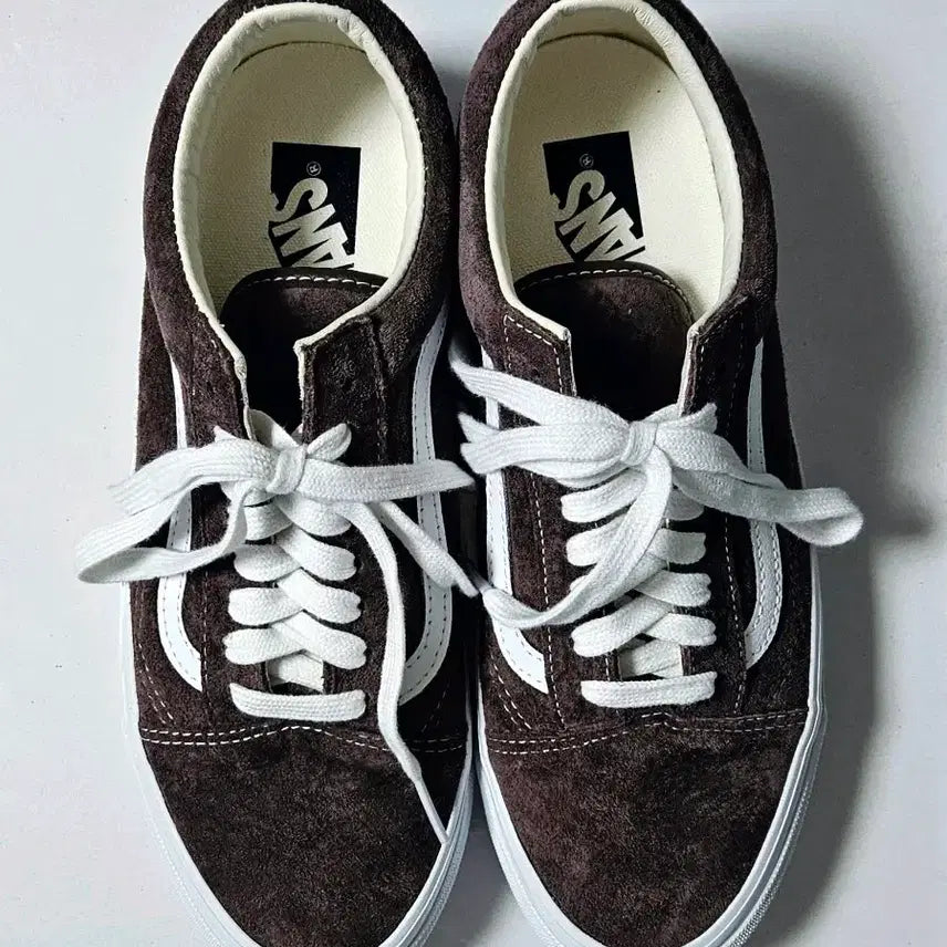 [BUNJANG] Vans Premium Old Skool Pig Suede Brown / 반스 프리미엄 올드스쿨 피그 스웨이드 브라운 260 새상품