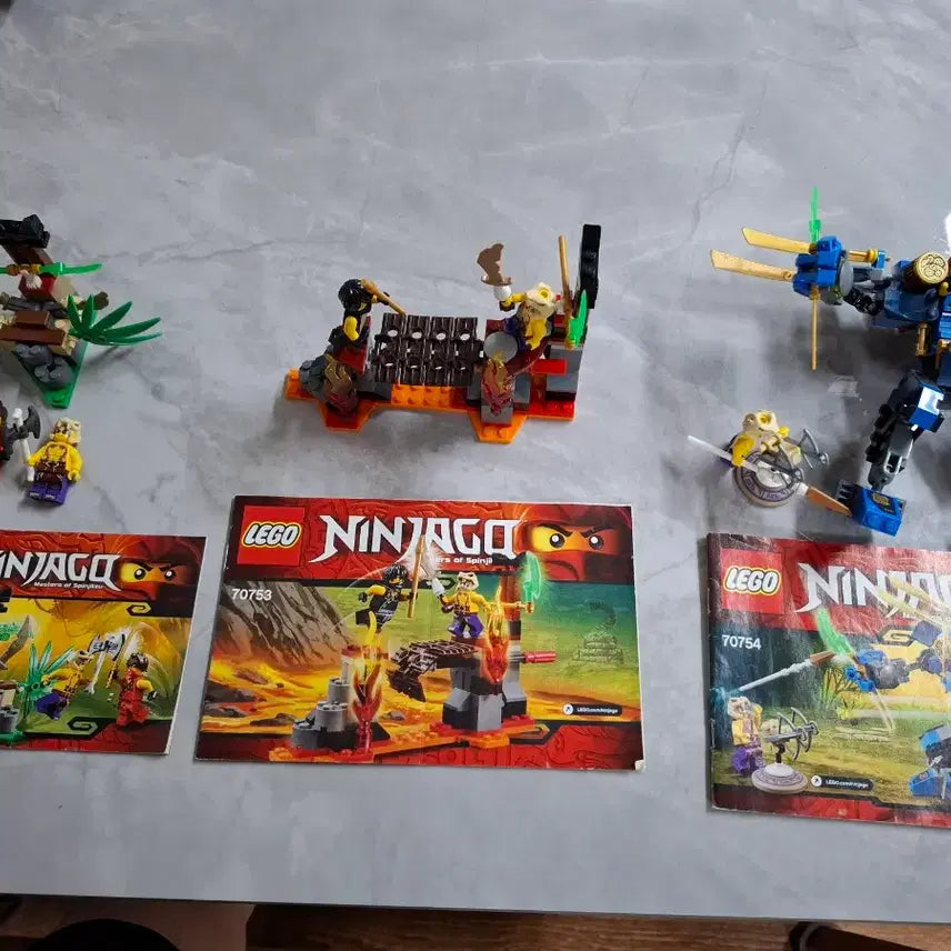 [BUNJANG] LEGO Ninjago Jungle Trap, Lava Falls, Jay&